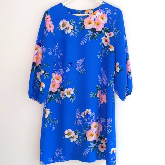 *Host Pick* Gorgeous Ann Taylor Dress size 10Petite - Picture 1 of 9